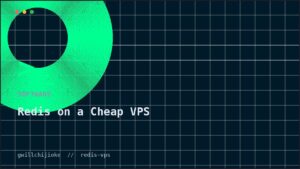 Software: Redis object caching on a cheap VPS